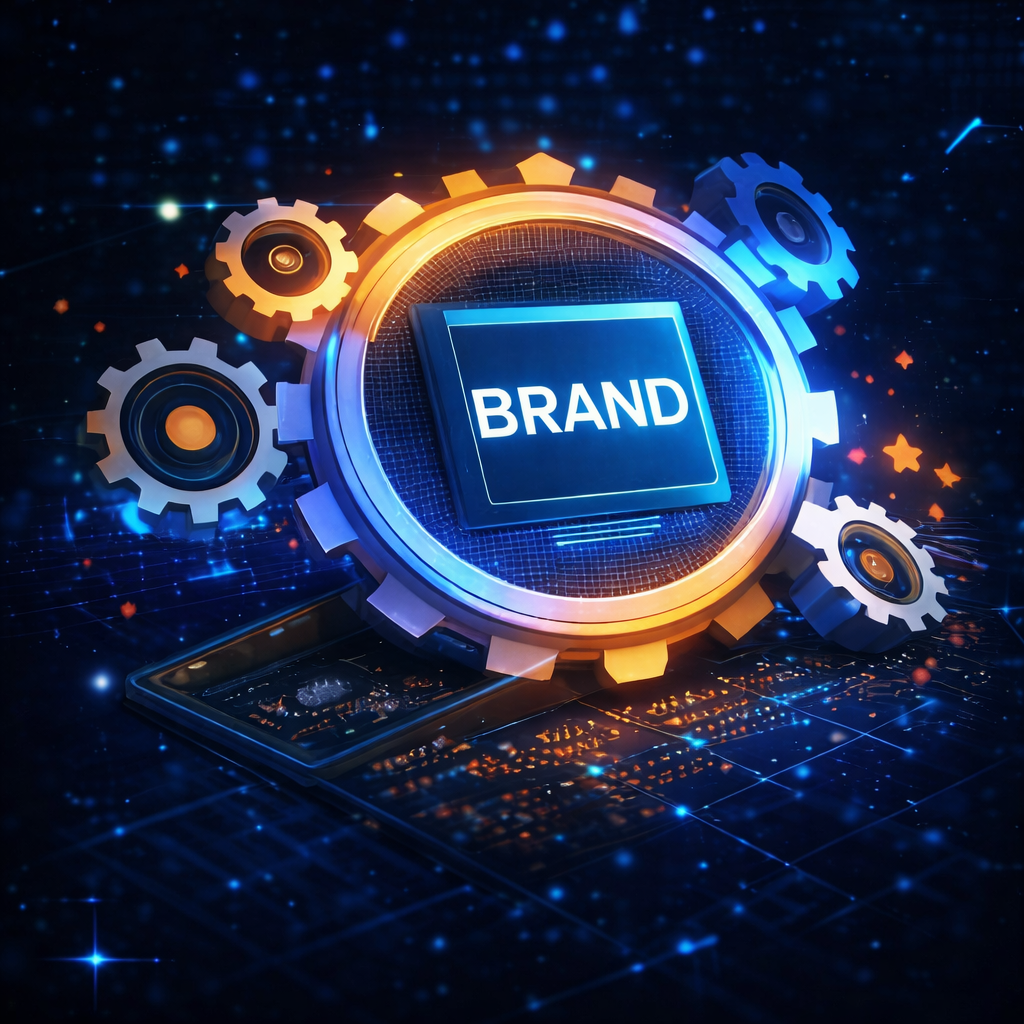 Digital branding technology concept used by A2Z Lebanese Marketing agency for brand strategy and digital identity development in Lebanon.